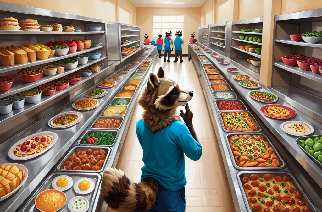 Пятьдесят тысяч оттенков школьного буфета