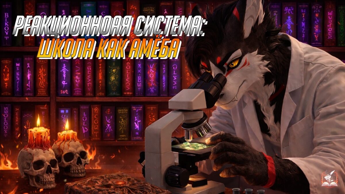 Реакционная система: школа как амёба